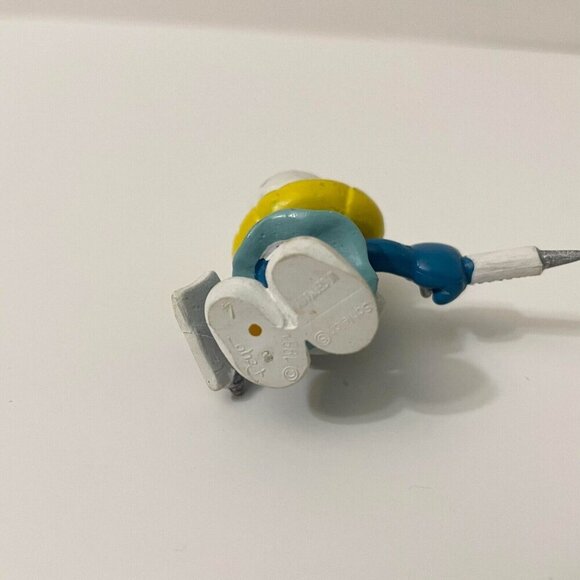 Smurfs Smurfette Doctor Nurse Injured Smurf Peyo Schleich - Picture 15 of 16